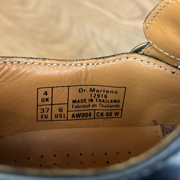 Dr. Martens 8065 Patent Leather Mary Jane Black Buckle Shoes Women’s Size 6 - Picture 11 of 11